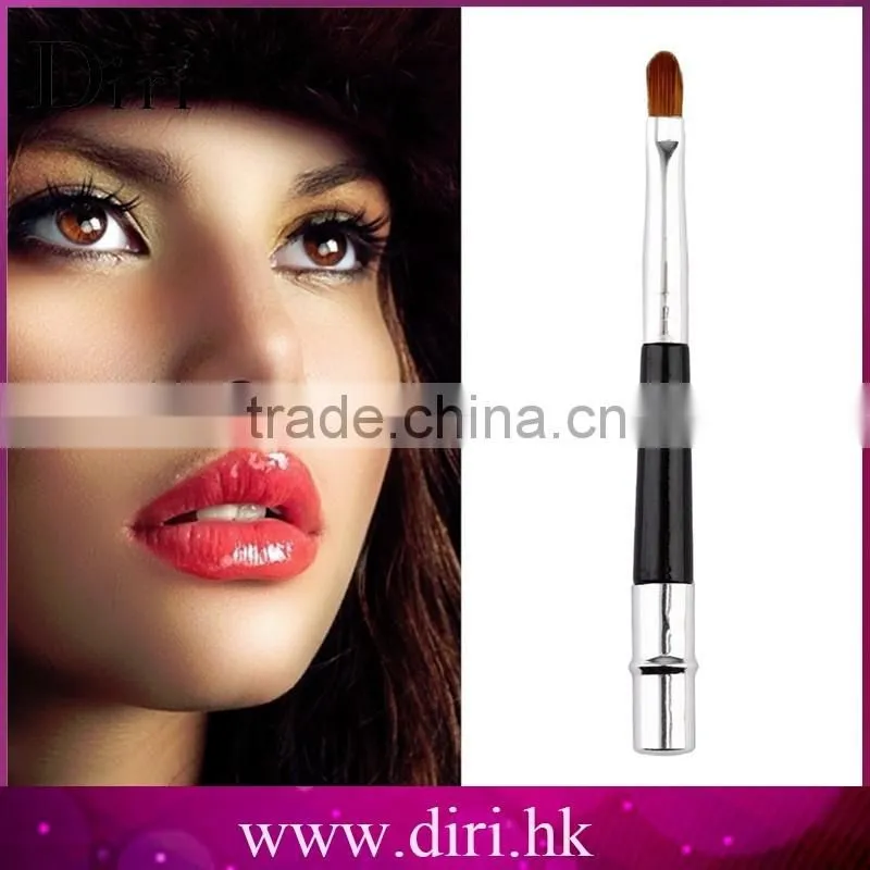 Aluminum Ferrule animal pony hair Lip brush /lip makeup tool for girls