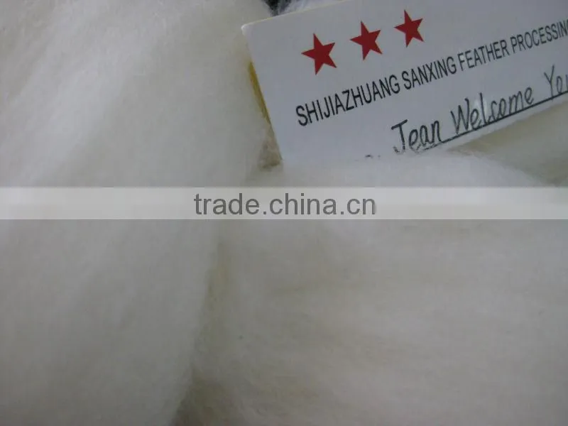 good quality 100% merino wool top,20MIC, 80-100MM, natural white color.