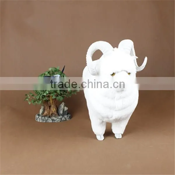 Custom handmade plastic farm animals figurines sheep toys for christmas