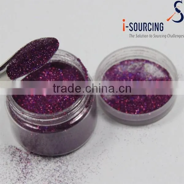 1.5mm PVC and aluminum glitter