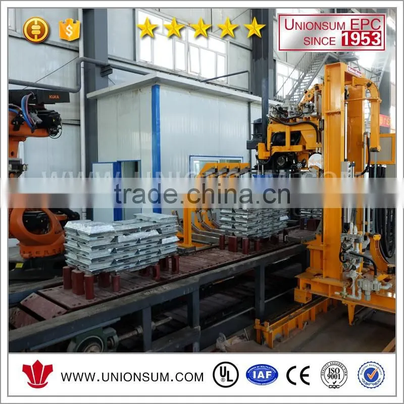 China Full Automatic Zinc Ingot Casting Equipment
