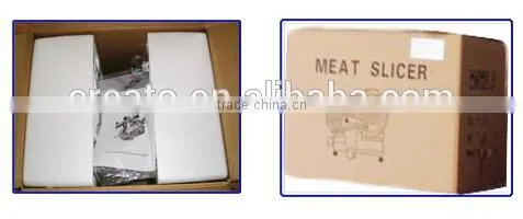 Luxury 300mm blade mini vertical meat slicer