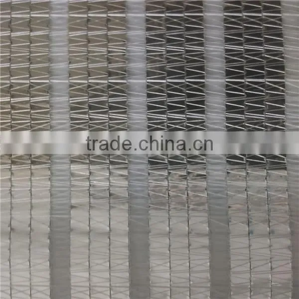Aluminum energy saving screen fabric