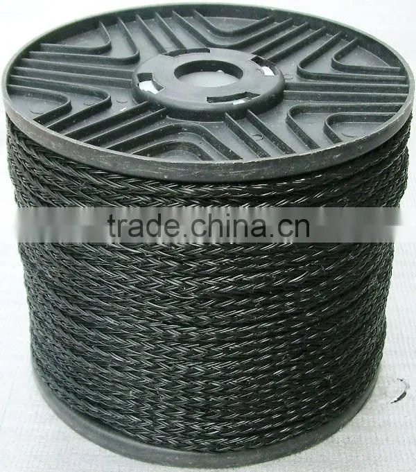 ski ropes hollow braided rope pe 16 strands rope for sale