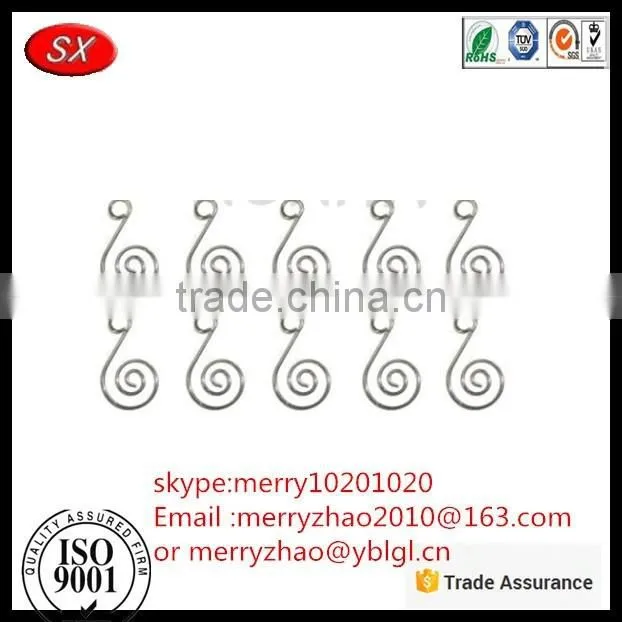 metal s hook christmas ornament hooks s shaped ornament hooks