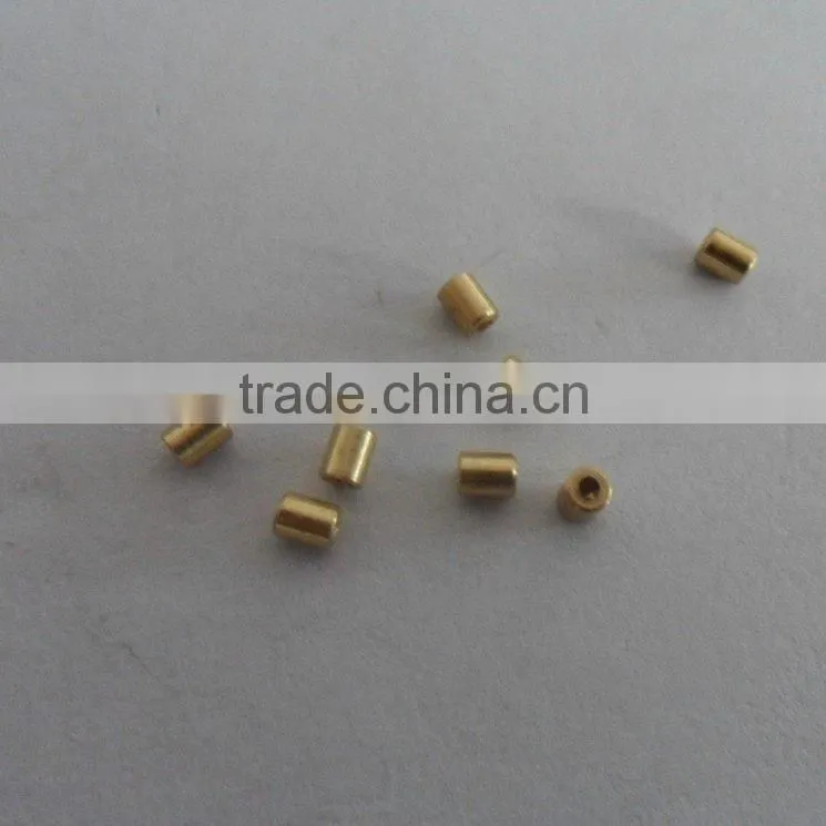 Customized high precision CNC turning micro electronic brass nut parts