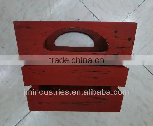 Vintaged Small Wooden Display Box