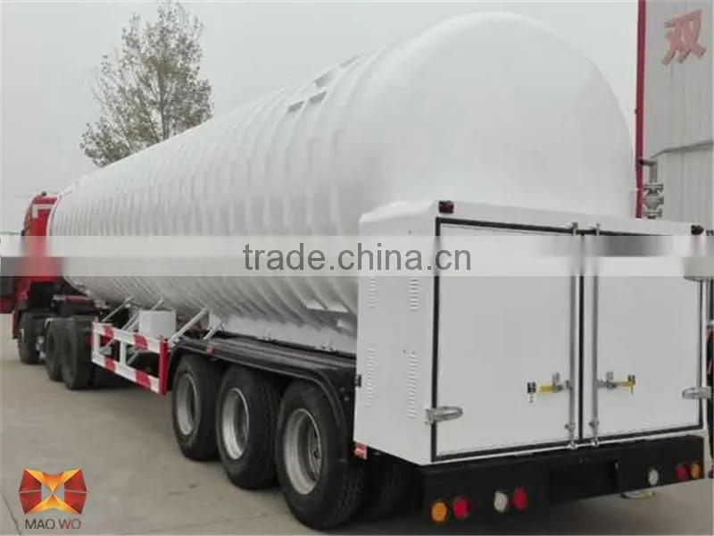 Double Axle 30000L Oil Tanker Small Fuel Tank Trailer