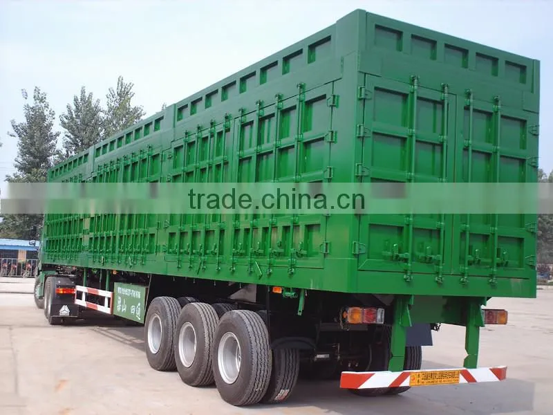 Strengthen Container Semi Trailer,Cargo Box Semi Trailer Used to Carry Goods