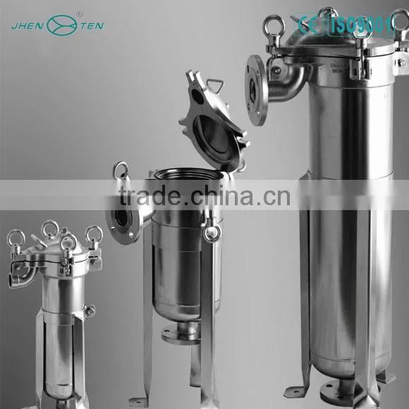 Top-Entry Bag Filter Housing.Stainless steel