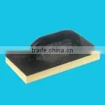 The factory direct sale Sand paper pad with custom logo and black rubber EVA