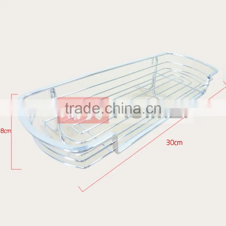 Metal quadrate supermarket vegetable and fruit display shelf