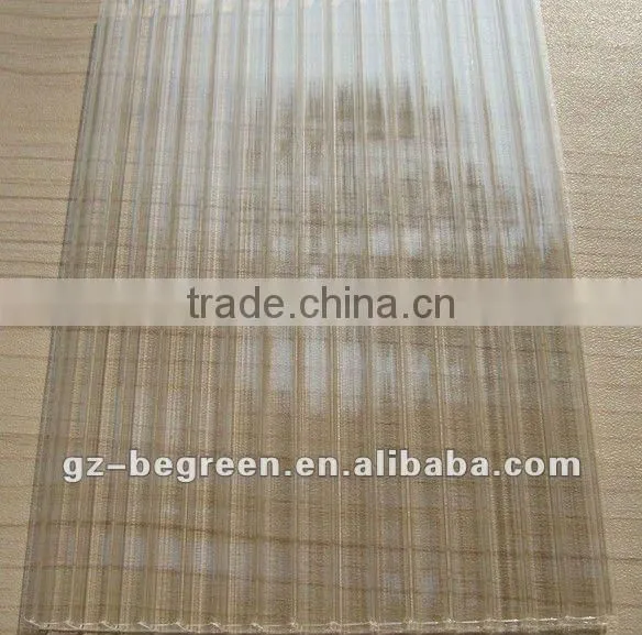 Polycarbonate hollow sheet for swinning pool greenhouse gymnasium in China