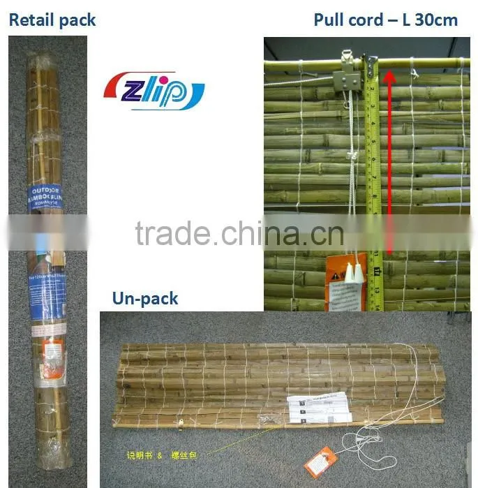 Outdoor bamboo blind window blind curtain