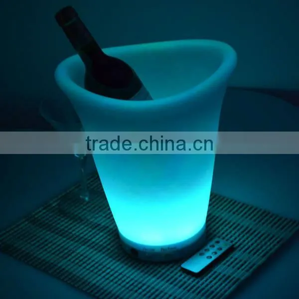colour change remote control beer and champange holder ice bucket