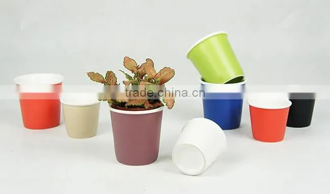 Indoor small colorful ceramic teacup planter pot for succulent plants