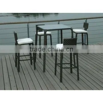 hot sales outdoor bar table and chair set bar furniture