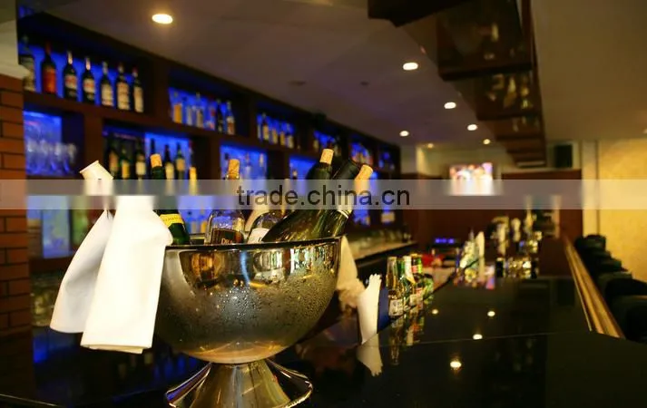 hotsales acrylic wine bottle holder