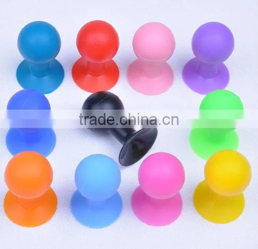 2013 colorful square head silicone phone holder