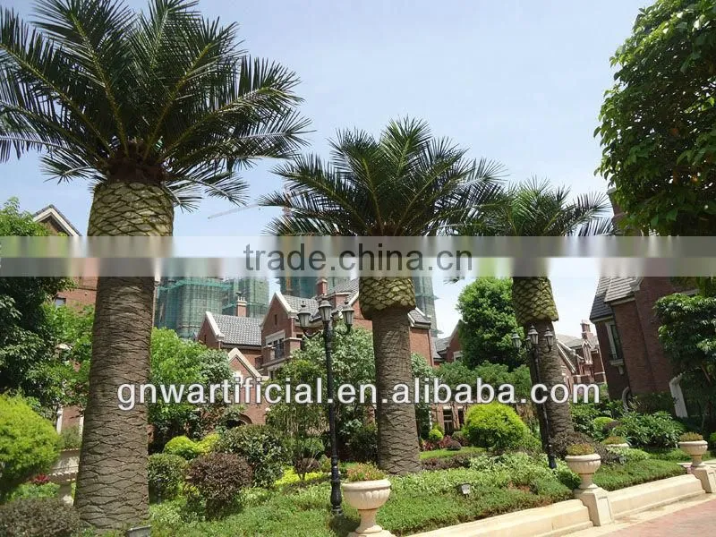 Date palm trees artificial tree 12ft High for Garden Landscaping Decking coconut tree