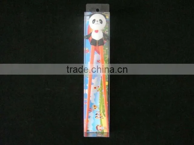 Melamine color chopsticks with toy