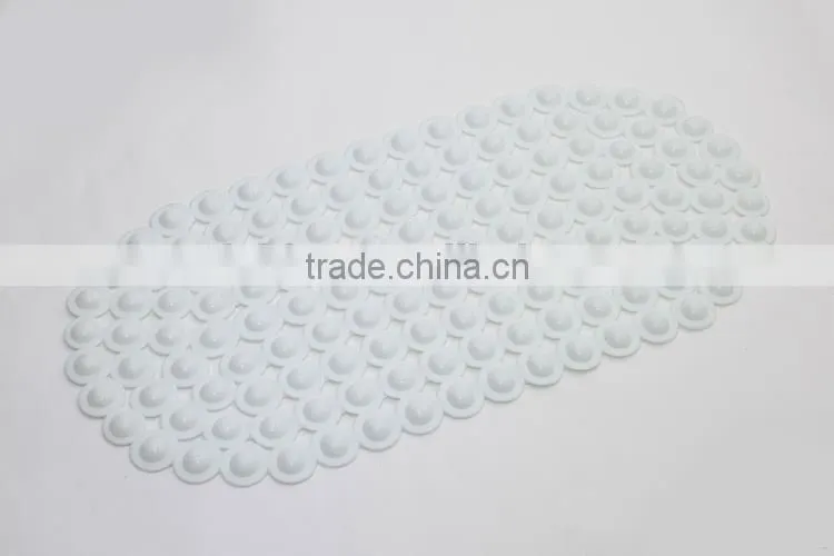 Design leaf texture high quality pvc bath mat