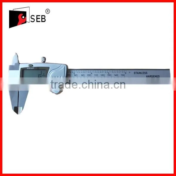 LCD Display 12" Digital Caliper With 1/64 Fraction