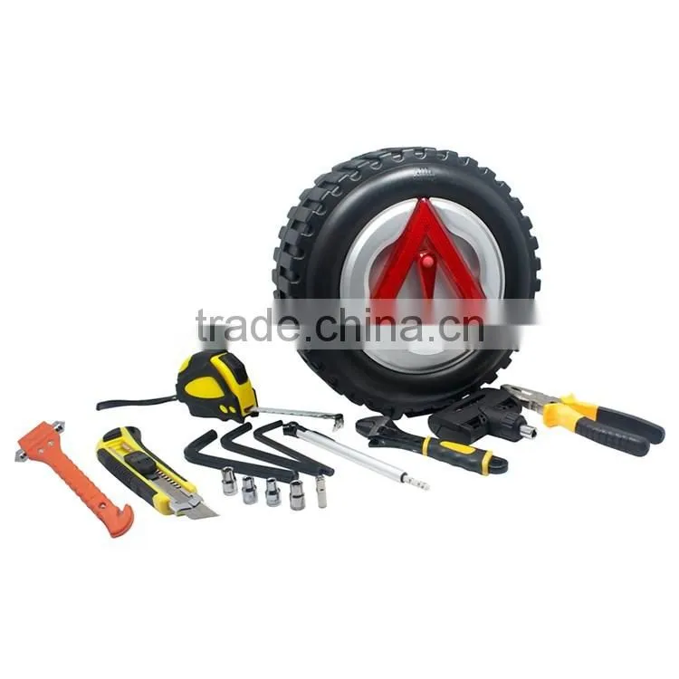 15pcs tool kit multi functional car repair tool kit emergency tool kit