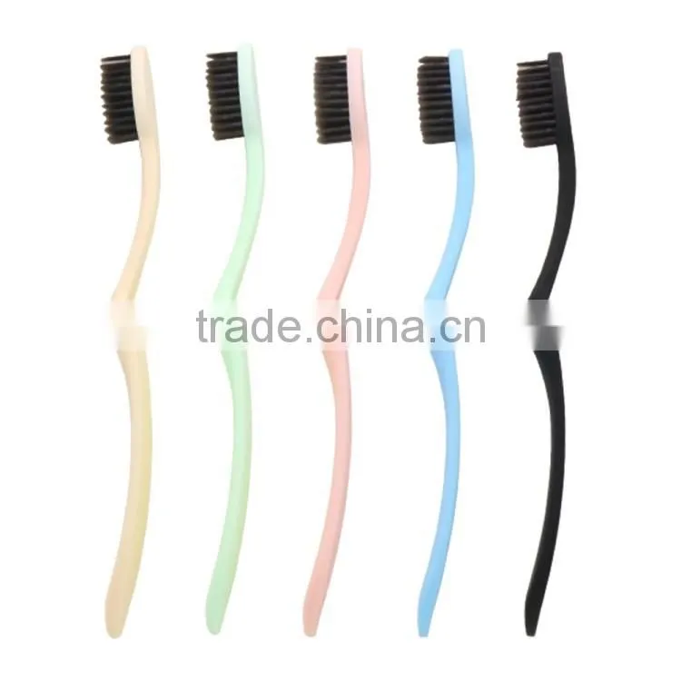 simple design wide slip-resistance handle Chinese famous brand gentle teeth whitening toothbrush