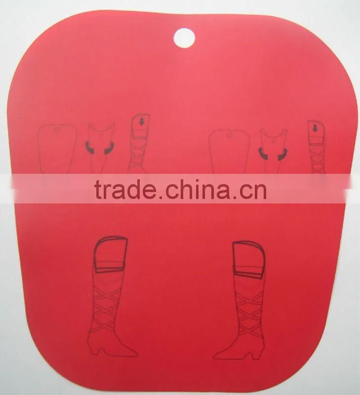 plastic boot support