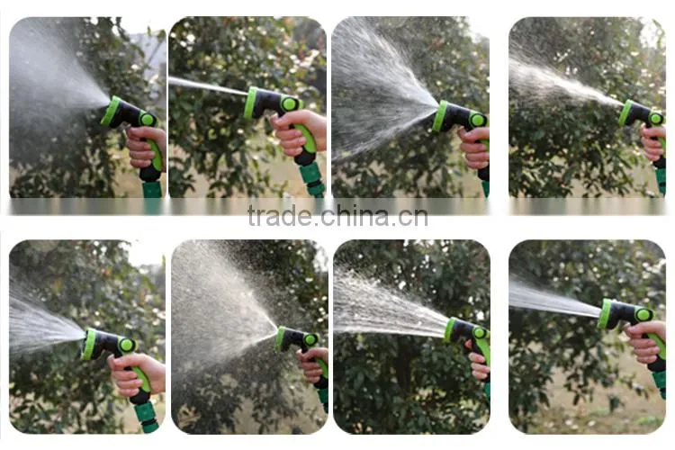 wear-resisting modern wide varieties energy-saving heavy duty 7 pattern front pull trigger water nozzle