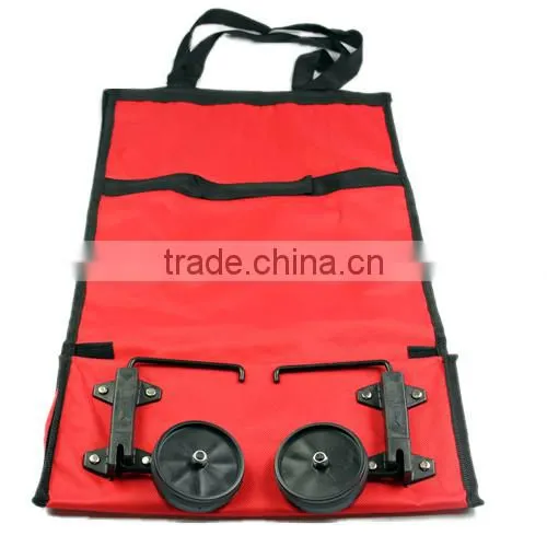 Folding Shopping Trolley Bag with Two Wheels