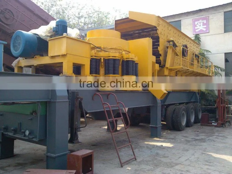 China Good Quality Portable Jaw Crushing Machine for Rock Quarry