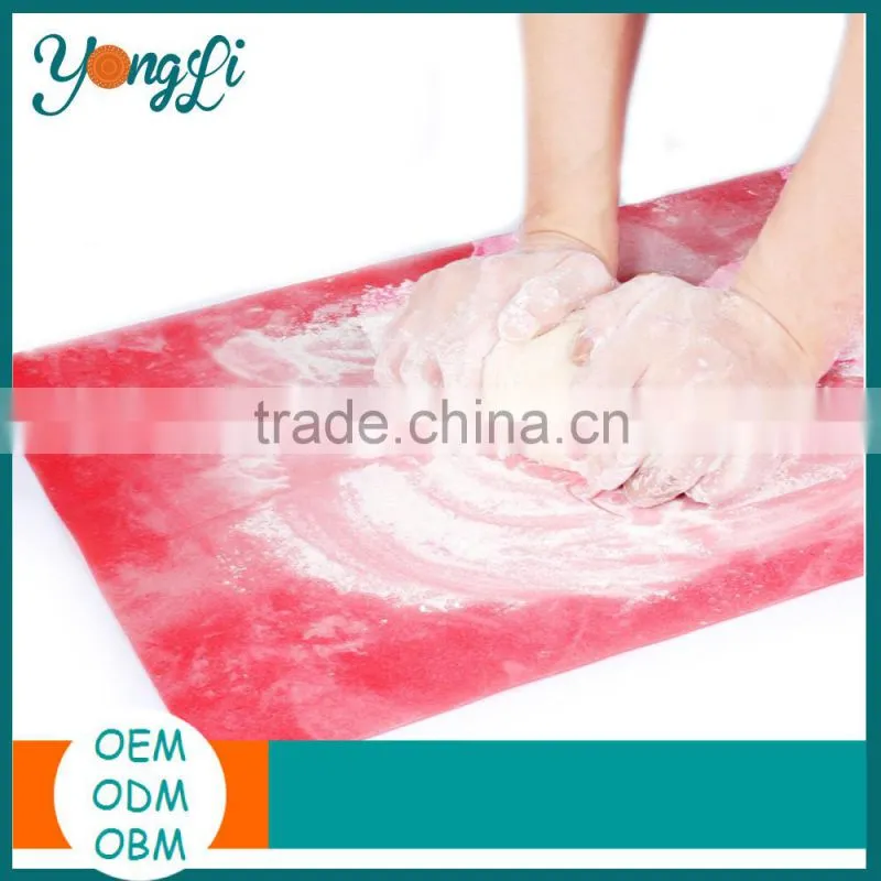 Microwavable Pastry Baking Soft Non-Stick Silicone Kneading Dough Mat