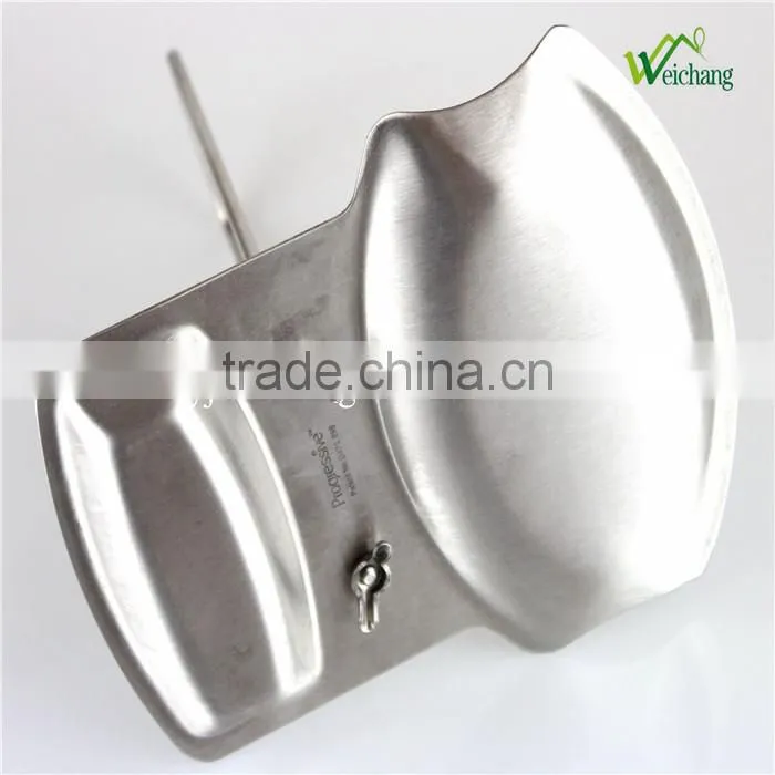 WCJ404 creative stainless steel kitchen pot cover holder/ pot lid rack,Multifunction for kitchen metal pot cover holder