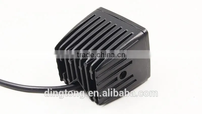 Auto led work light 4d lense ip67 10-30v square jeep off-road working lights