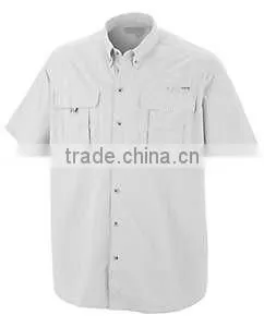 Wholesale fishing shirts short sleeve fishing shirts fishing wear sunscreen suits quick dry fishing shirts UV protect