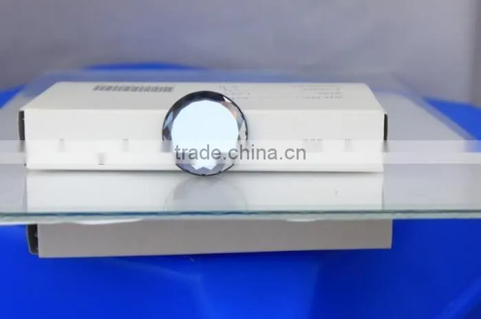 50MM Round Flat Back Glass Stones Jewelry Accessories Unfoiled Transparent Glass for Home Decor