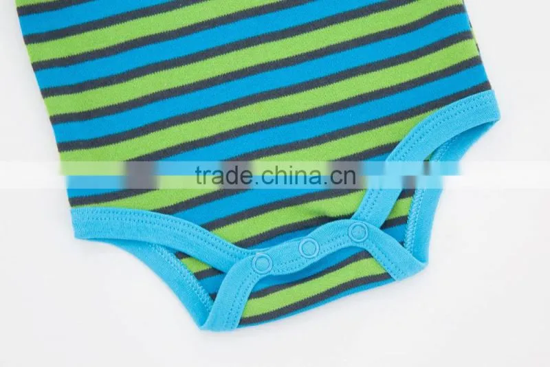 High Quality Newborn Clothes Stripe Sleeveless Cotton Baby Rompers Summer