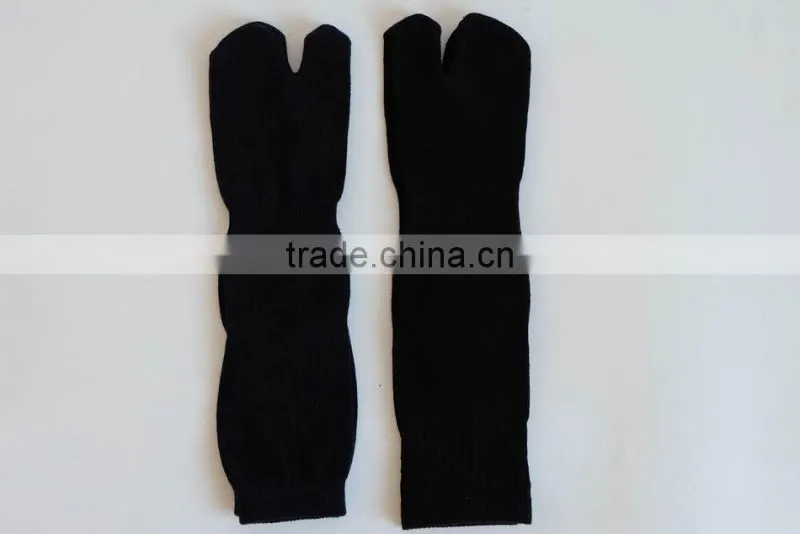 organic cotton crew two toes socks