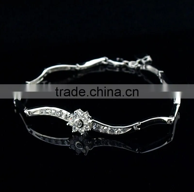925 sterling silver women bracelets hw jewelry factory
