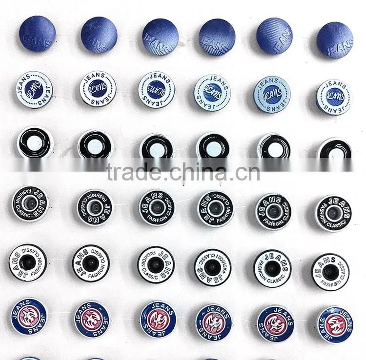 Fashionable Accessories Anti Copper Blazer Metal Buttons For Jeans