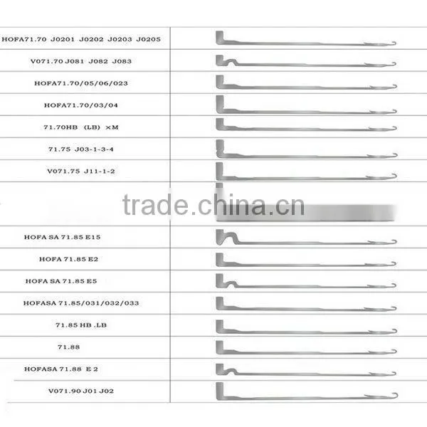 Hosiery Knitting Machine Needles & knitting machine parts