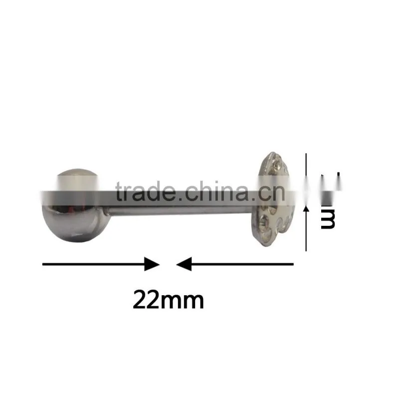 Custom Logo High quality 316L Stainless Steel Fake Spikes Flesh Ear Plugs Piercing Jewelry