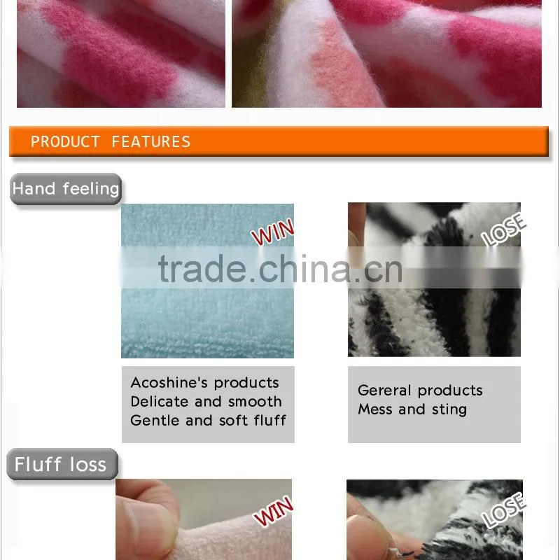 100%polyester polar fleece bedding sets fleece blanket