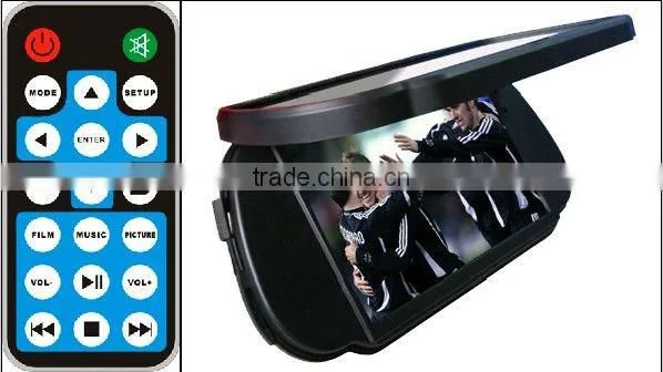 Car Reversing Mirror Auto Parking Sensors with Multimedia Player MP5 Rador Detector