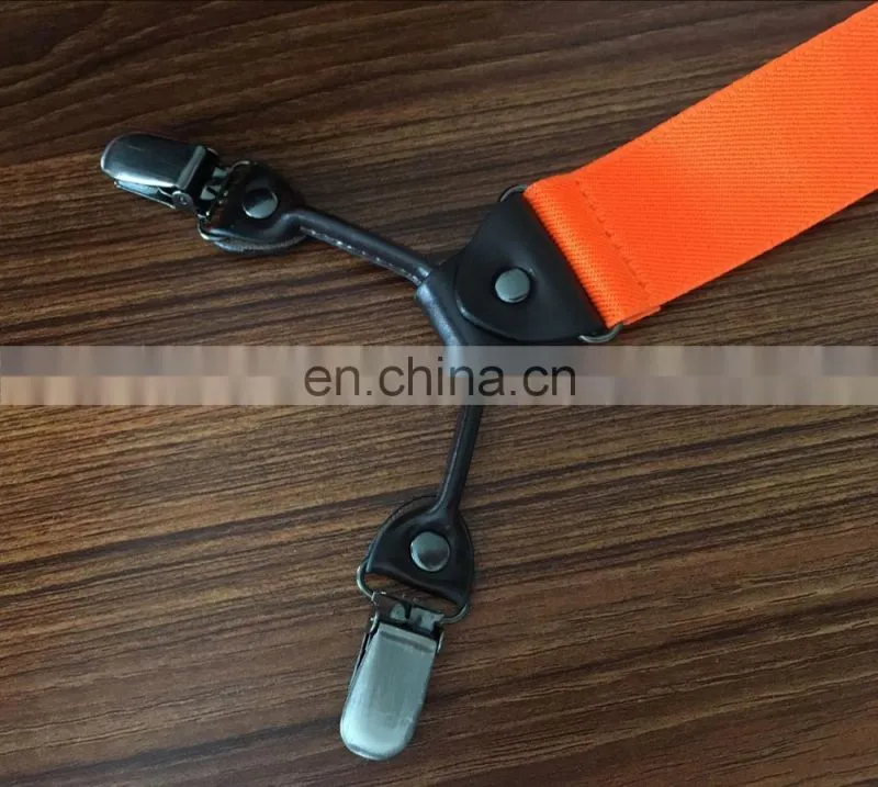 Yiwu fashion Hot sale 4 Clips suspenders mens suspenders
