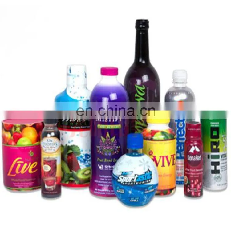 Cheap plastic PE/PVC food packaging film for beverage/juice packaging