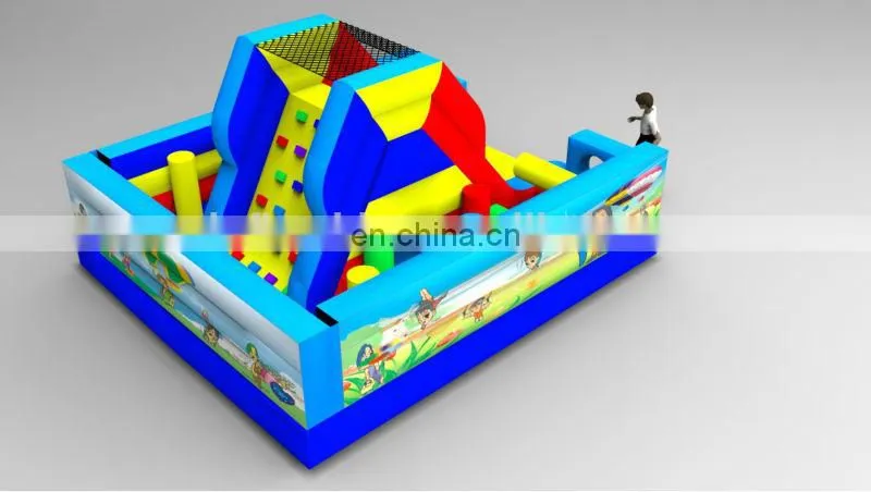 New design Inflatable fun city for kids,hot giant inflatable fun city