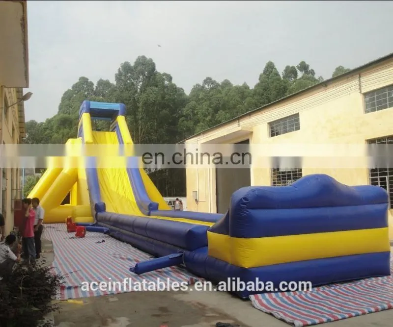 2017 popular design professional supplier High Quality Giant Inflatable Jumping Water Slide